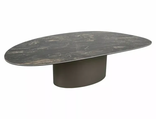 Ława BELLO A CERAMIC 140×80 czarny VULCANO - nowoczesny stolik kawowy