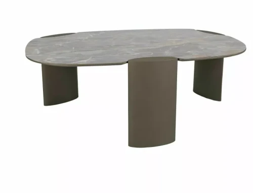 Ława ADORO A CERAMIC 118×75 szary GRIGIO - nowoczesny stolik kawowy