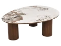 Ława ceramiczna ADELIS 110x80 biały Pandoro