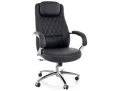 fotel obrotowy Q-07 czarny, fotel biurowy czarny, siedzisko biurowe, fotel biurowy ergonomiczny czarny nowoczesny