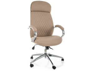 Fotel obrotowy Q-09 beżowy