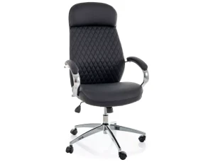 Fotel obrotowy Q-09 czarny 