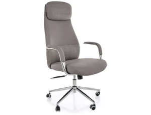 Fotel obrotowy Q-05 szary