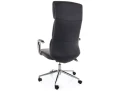 fotel biurowy czarny,  fotel obrotowy Q-03 czarny, krzesło biurowe czarne, fotel ergonomiczny, fotel do biurka, fotel do pracy zdalnej,