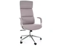 fotel obrotowy Q-03 szary, fotel biurowy szary, fotel obrotowy do home office szary, wygodny fotel do biurka do pracy i nauki, fotel do biurka, ergonomiczny fotel