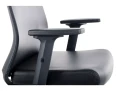 fotel ergonomiczny czarny, fotel biurowy ergonomiczny, nowoczesny fotel biurowy czarny, fotel biurowy do wielogodzinnej pracy, fotel dla studenta