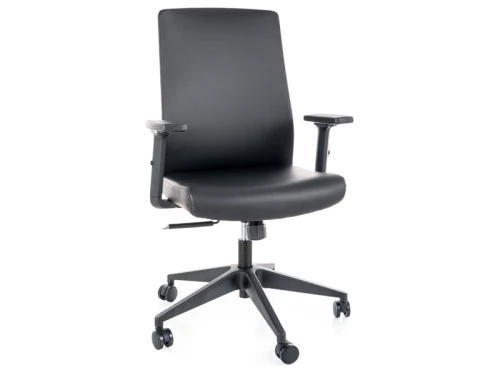 Ergonomiczny fotel obrotowy Q-085 czarny