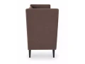 Sofa klubowa wysoka LOTOS 2 VELVET cappuccino
