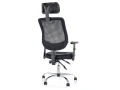 Fotel obrotowy biurowy Q-118R czarny