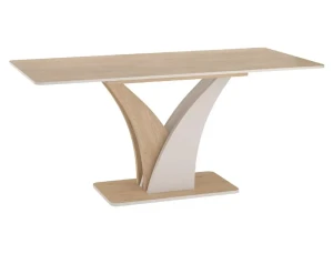 Stół  rozkładany do salonu jadalni VENTO 120(160)x68 dąb cremona torro / kaszmir 