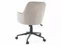 Fotel obrotowy Q-886 VELVET ciemny beż