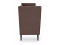 Sofa klubowa wysoka LOTOS 2 VELVET cappuccino
